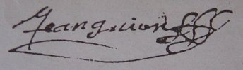 signature de Jean Guyon