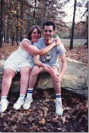 Josephine and Keith in Arkansas, 1992.