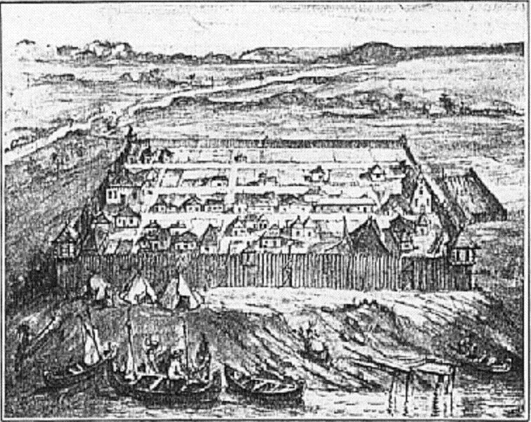 Détroit en 1706